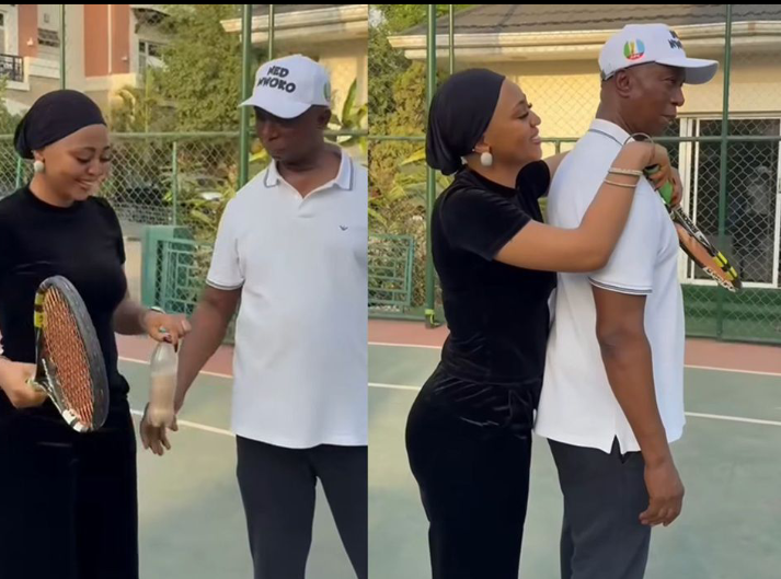 “Sweet Wife of My Old” – Ned Nwoko Teases Regina Daniels Following Viral Video Saga