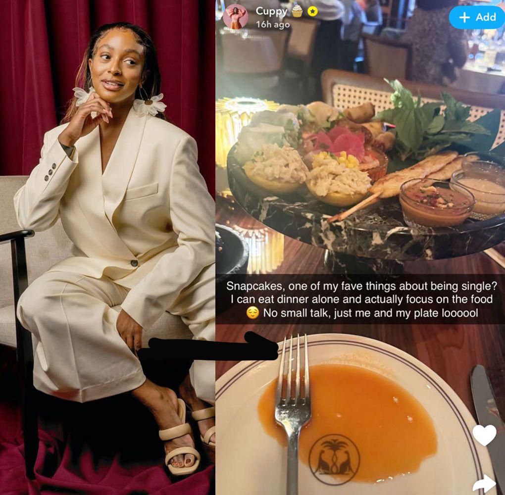 “No Small Talk, Just Me and My Plate” — DJ Cuppy Opens Up About the Joy of Eating Alone as a Single Woman