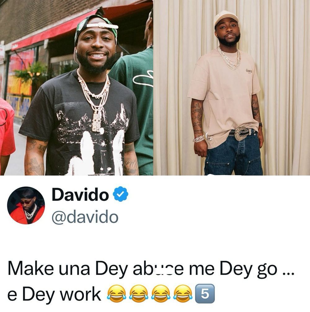 “Abuse Me, It’s Working!” – Davido Fires Back at Critics With Bold Message