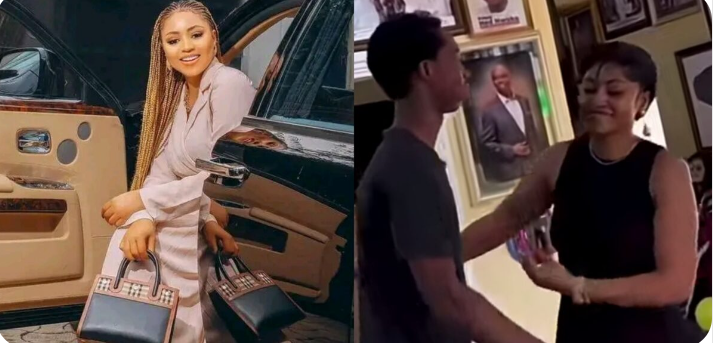 “This Naughty Boy Sef!” – Regina Daniels Melts Hearts as She Gifts Her Stepson an iPhone 16 Pro Max With Strict Conditions Amid Family Drama