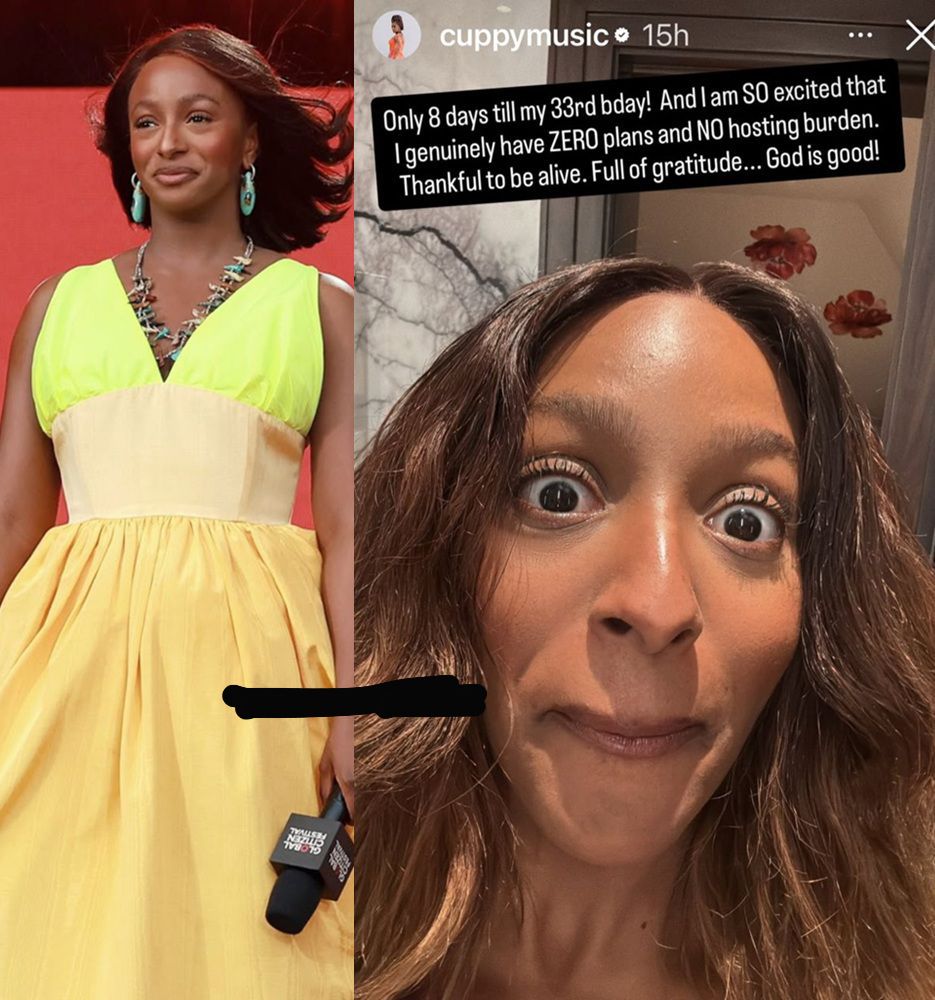 “Thankful to Be Alive”: DJ Cuppy Reflects on Life, Gratitude, and Peace Ahead of Her 33rd Birthday