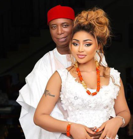“I Never Married Her as a Minor” — Ned Nwoko Defends Himself, Shares Regina Daniels’ Voter’s Card to Dispel Age Rumors