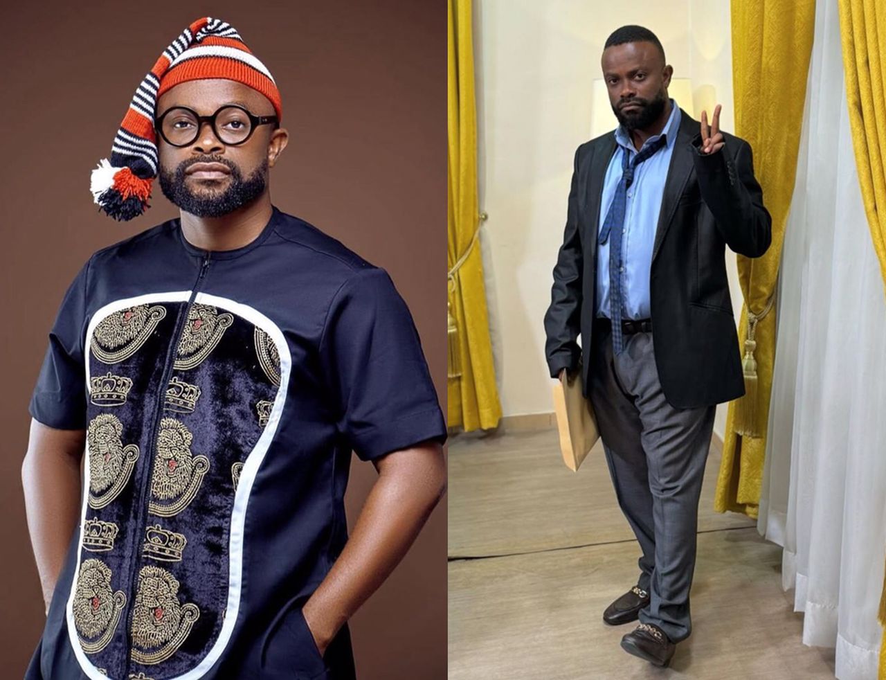 “May They Live Long!” – Actor Okon Lagos Praises Nigerian Men Marrying Older White Women in Viral Comment