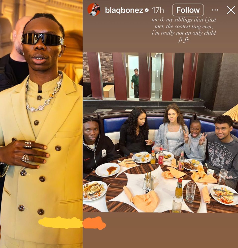 Emotional Reunion: Rapper Blaqbonez Meets His Siblings for the First Time After Years of Separation
