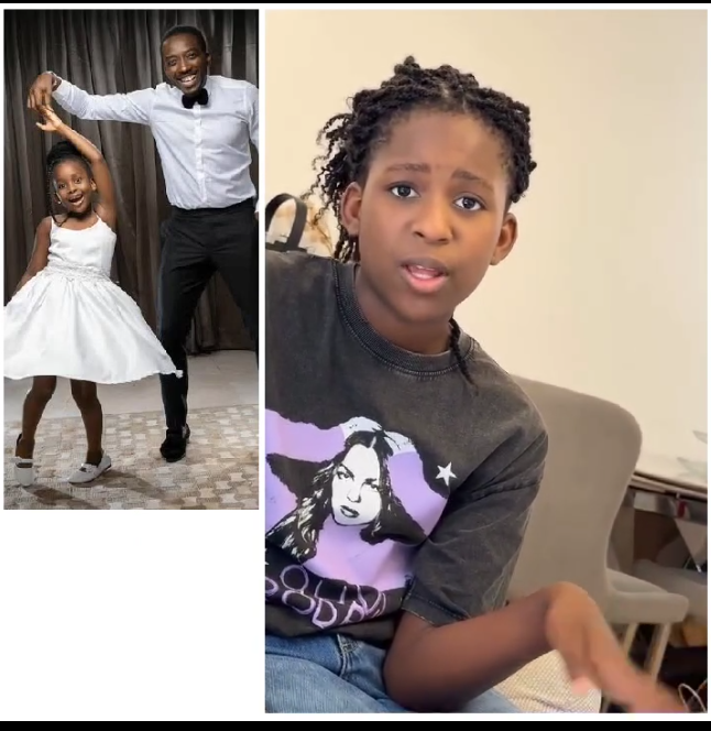 “I Didn’t Accept to Be Your Child” – Comedian Bovi’s Daughter Leaves Fans in Stitches with Savage Clapback in Viral Father-Daughter Moment