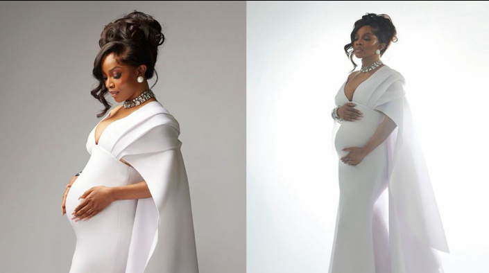 “I’ve Lived in Fear But God Held My Hands” – Toke Makinwa’s Emotional Revelation as She Shares Stunning Maternity Photos