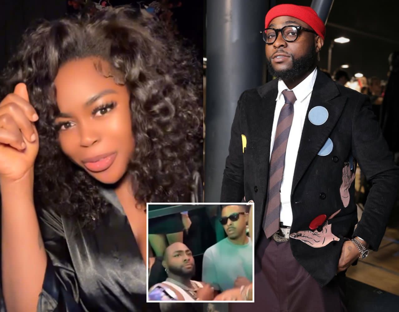 “If He’s Not Like Davido, I Don’t Want Him” – Saidaboj Sparks Debate After Praising Davido’s Bold Rejection of Unwanted Touch at a Club