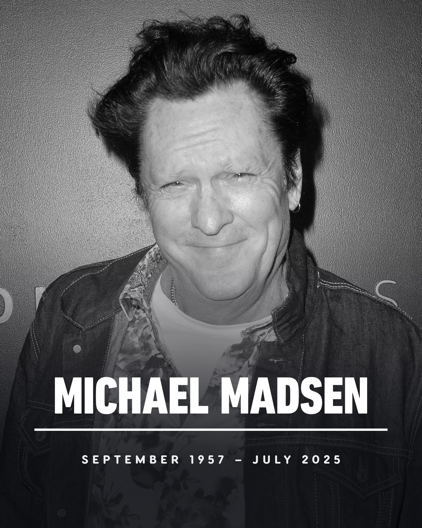 BREAKING: Hollywood Legend Michael Madsen, Star of Reservoir Dogs and Kill Bill, Dies at 67