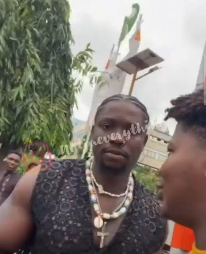 “All the Bling Couldn't Save Him”: Moment VeryDarkMan Was Arrested Outside GTBank Sparks Online Frenzy
