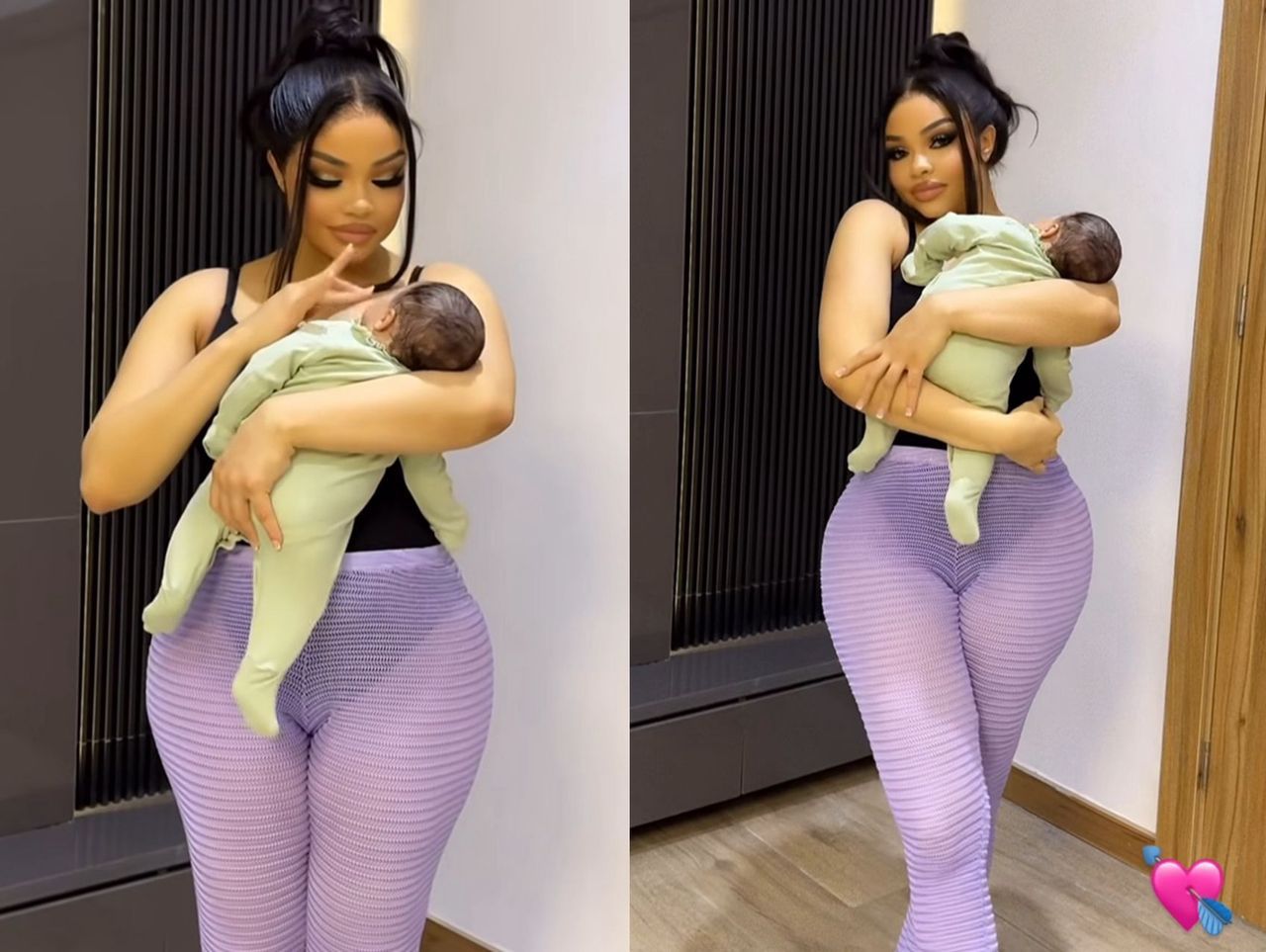 BBNaija Star Nengi Melts Hearts as She Shares Adorable Video with Her Newborn Daughter