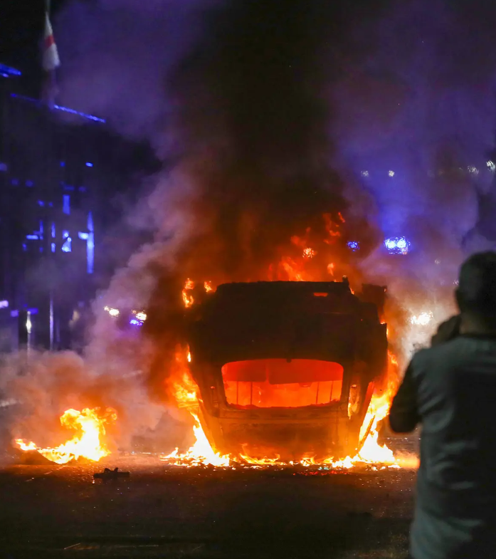 Flames of Hate: Northern Ireland Engulfed in Second Night of Anti-Immigrant Riots