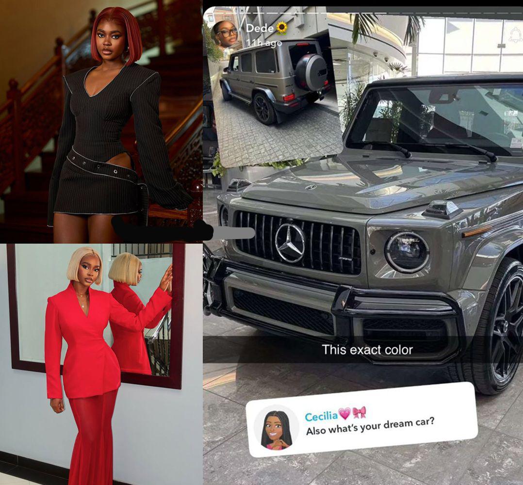 “My Dream Car Is A White Range Rover Velar With Red Interior” — BBNaija First Runner-Up, Dede, Opens Up About Her Ultimate Ride