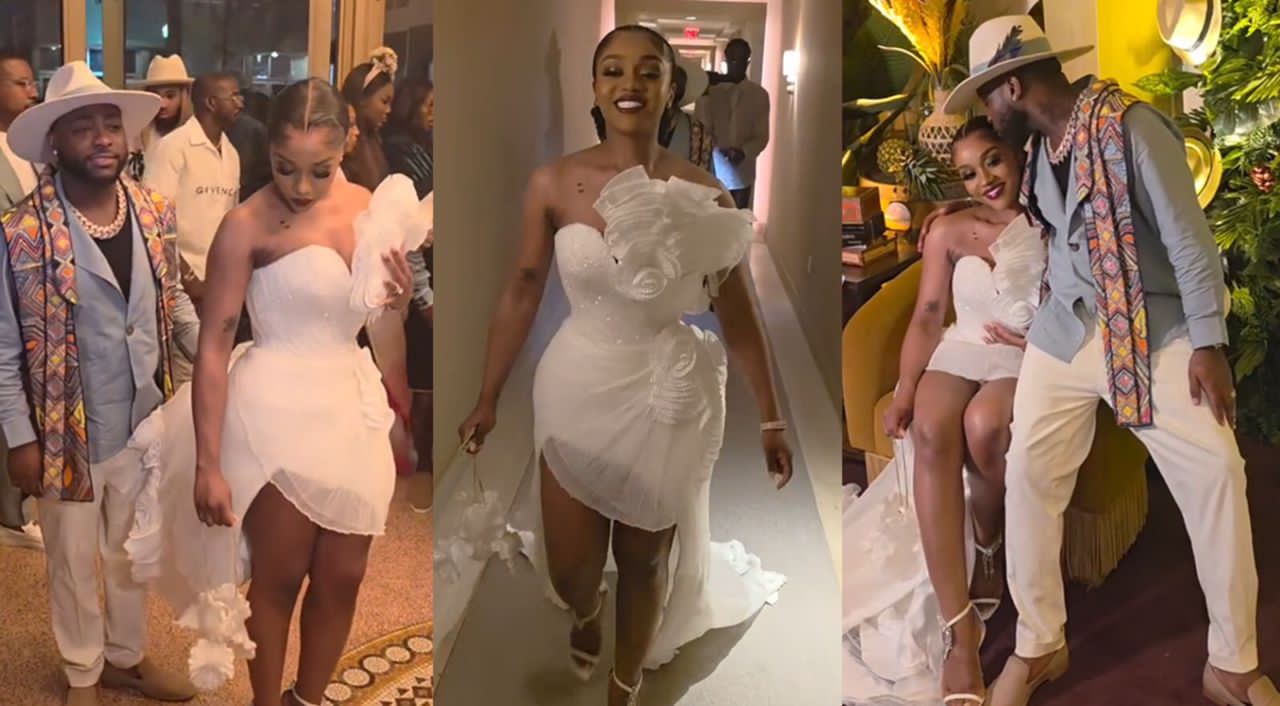Davido and Chioma Set Miami Ablaze with Stunning Pre-Wedding Party Looks