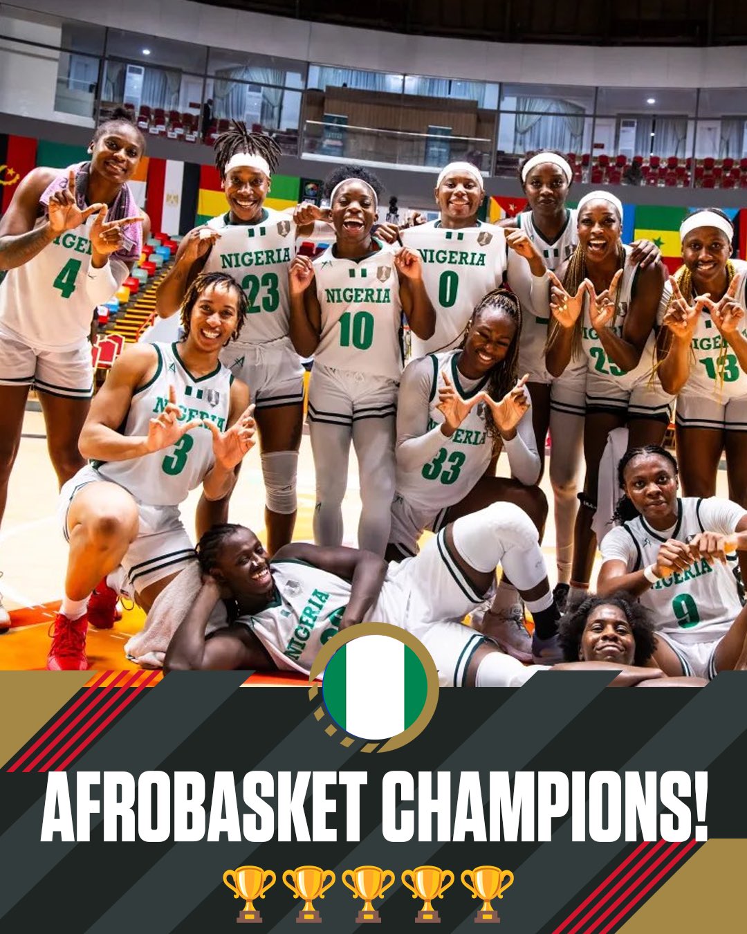 “Naija No Dey Carry Last” – Nigeria's Women Rewrite African Sports History with D’Tigress and Super Falcons’ Unbeaten Glory