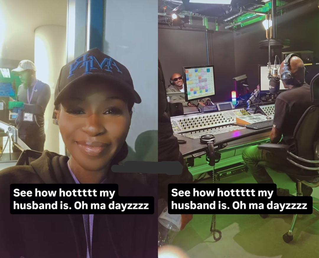 “See How Hot My Husband Is” — 2Baba’s Wife, Natasha, Gushes Over Him During Interview