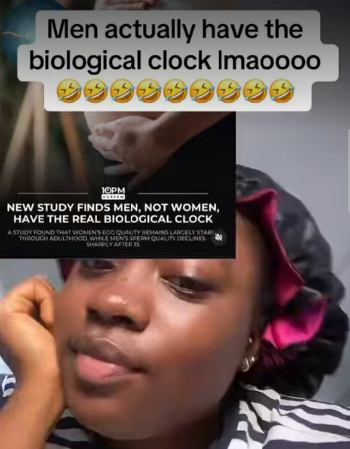 “Your Time Starts Ticking at 30” — Lady Sparks Debate After Claiming Men Have a Biological Clock Too
