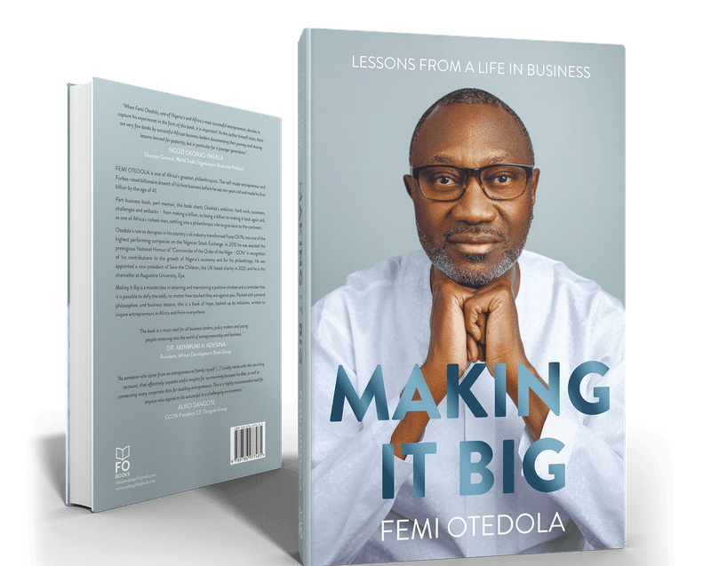 Femi Otedola’s New Book “Making It Big” Storms Amazon Charts, Becomes No. 1 Bestseller in Business Category
