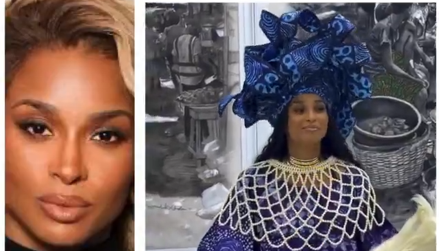 Èkó Ò Ní Bàjẹ — Ciara Steals the Show in Stunning Nigerian Traditional Attire, Declares Love for Lagos