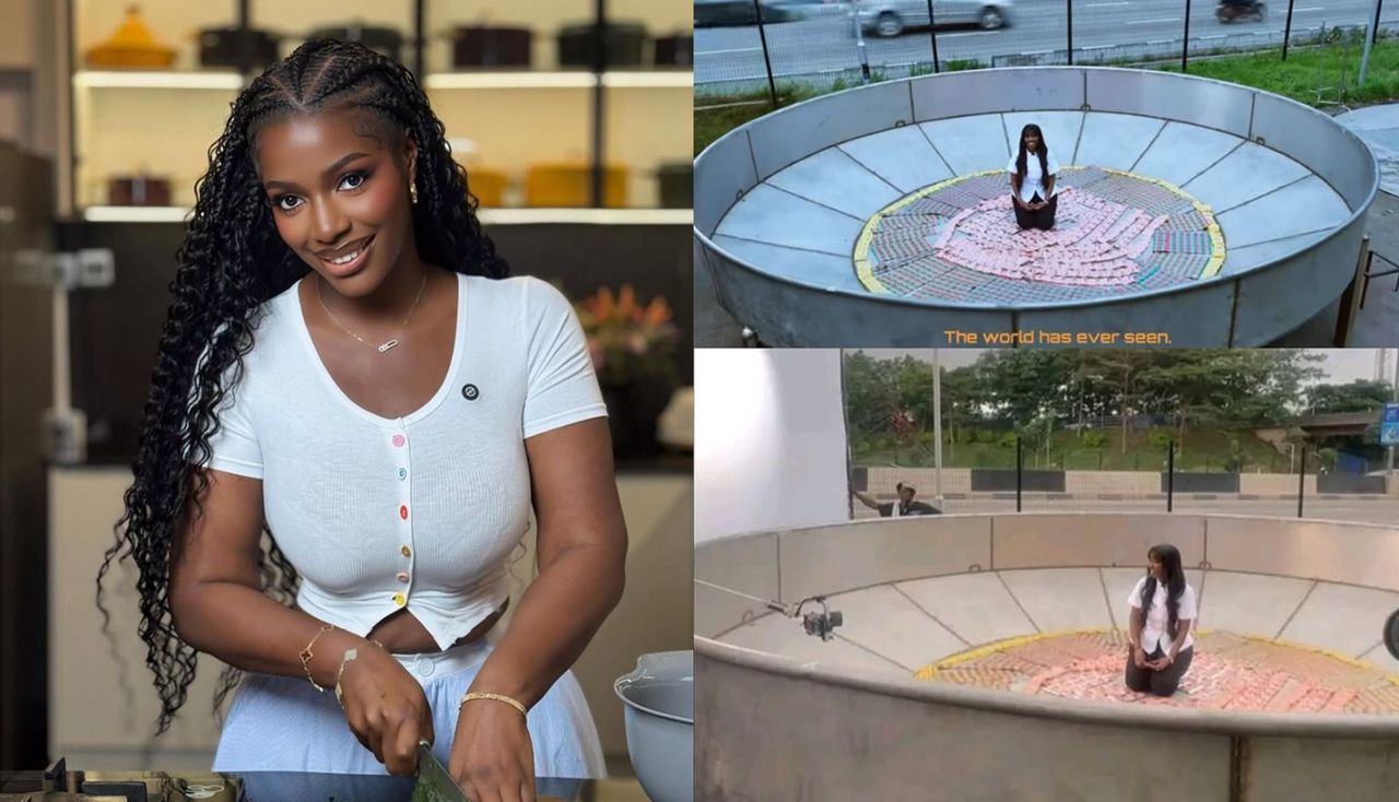 Hilda Baci Set to Shake the World Again with 250 Bags of Rice in Record-Breaking Jollof Pot Attempt