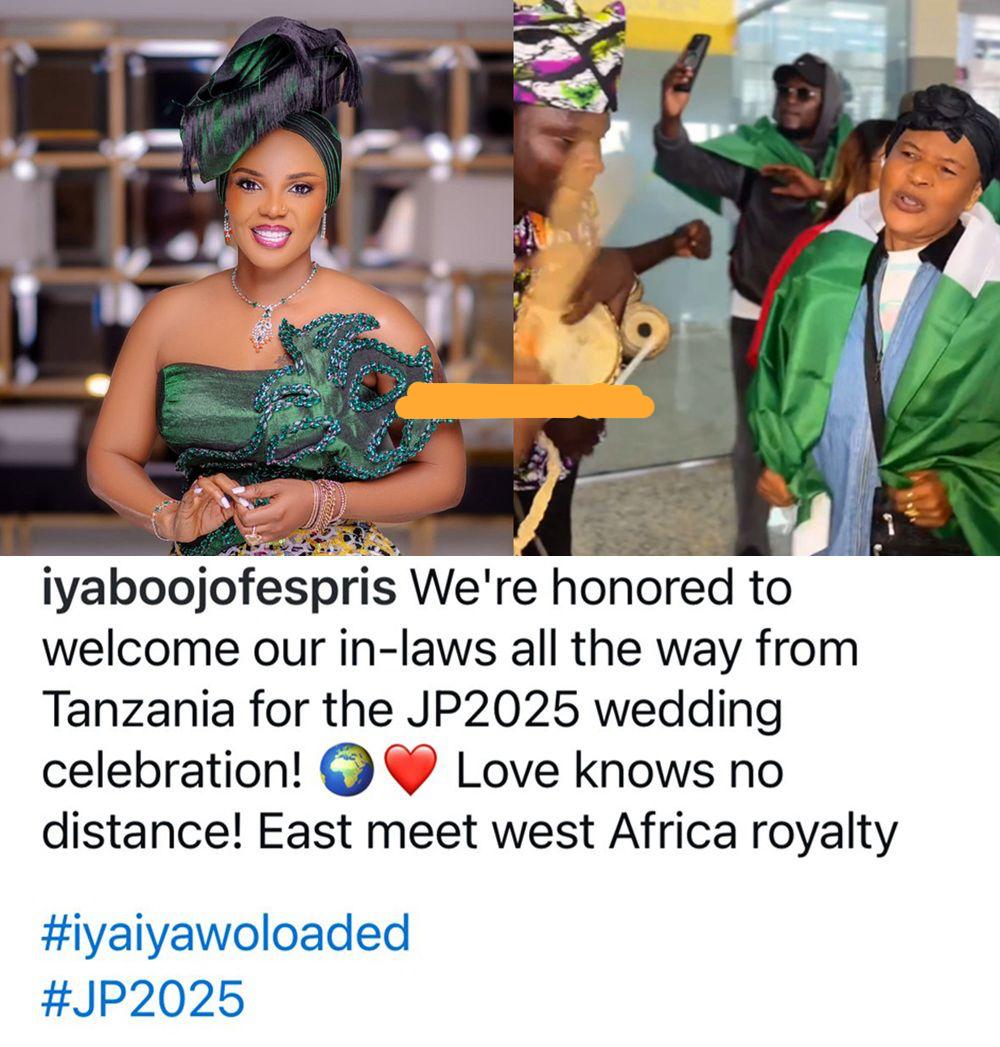 “East Meets West in Royal Romance”: Iyabo Ojo Rolls Out the Red Carpet for Tanzanian In-Laws Ahead of Priscilla and Juma Jux's Star-Studded Wedding