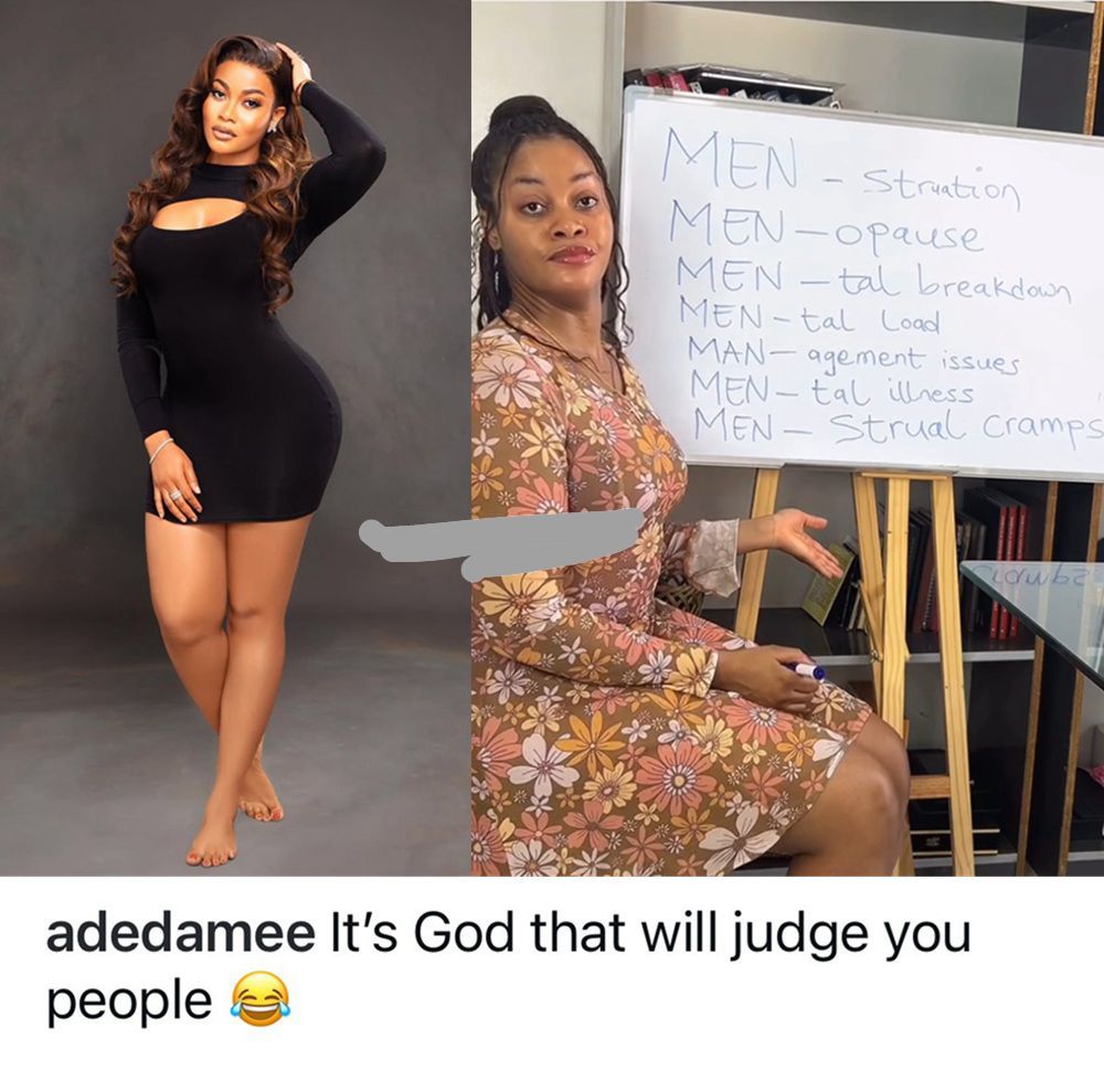 “It’s God That Will Judge You People”: Damilola Adegbite Calls Out Men Over Emotional Suffering of Women