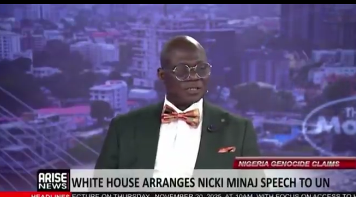 TIWA SAVAGE, NOT NICKI MINAJ: REUBEN ABATI SPARKS NATIONAL STORM AFTER BLASTING RAPPER’S UN SPEECH ON NIGERIA
