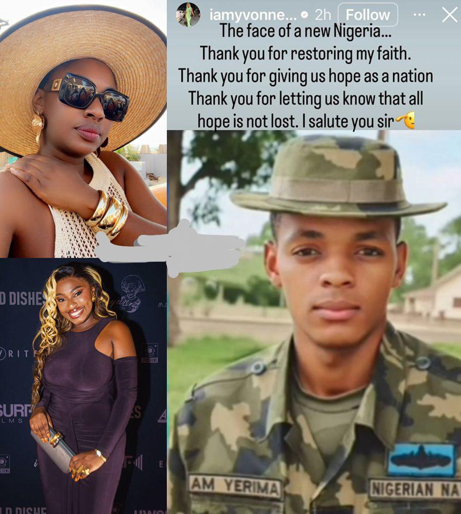 “The Face of a New Nigeria”: Yvonne Jegede Hails Calm Officer Who Stood Up to Wike, Calls Him a Symbol of Hope