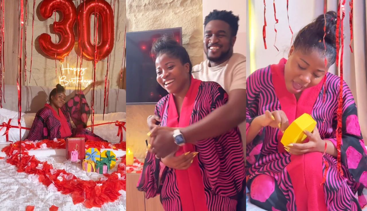 A Birthday to Remember: Veekee James’ Husband Femi Atere Melts Hearts with Surprise Gifts