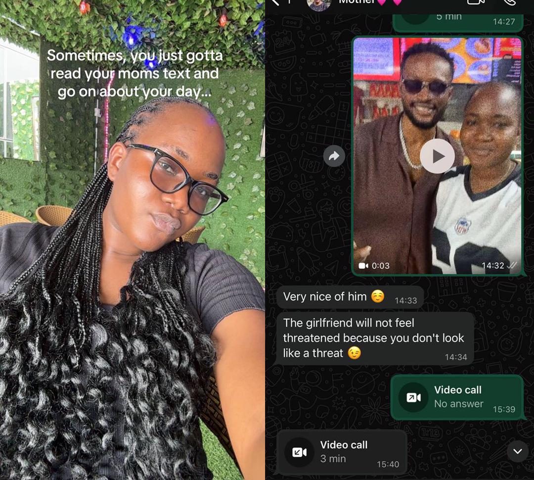 “You Don’t Look Like a Threat” – Lady Shares Her Mum’s Unexpected Reaction After She Posted a Video With Nollywood Star Bucci Franklin