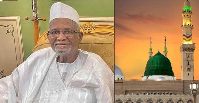A Final Journey to the Holy Land: Aminu Dantata’s Dying Wish Granted as He’s Laid to Rest in Madinah