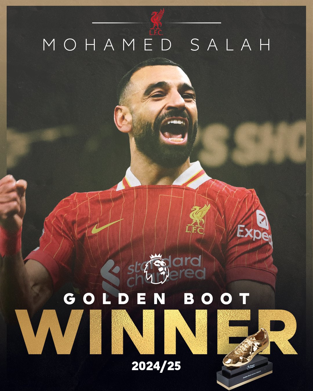 Mohamed Salah Clinches 2024/25 Premier League Golden Boot: A Historic Achievement