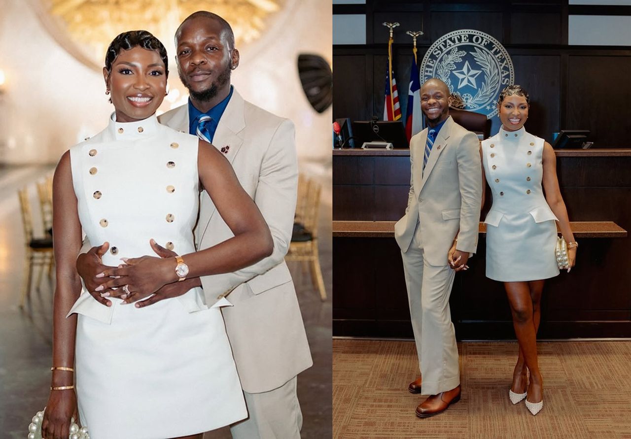 A Love Sealed Across Borders: Ife of Diary of a Naija Girl (DANG) and Frank Itom Legally Tie the Knot in the U.S.