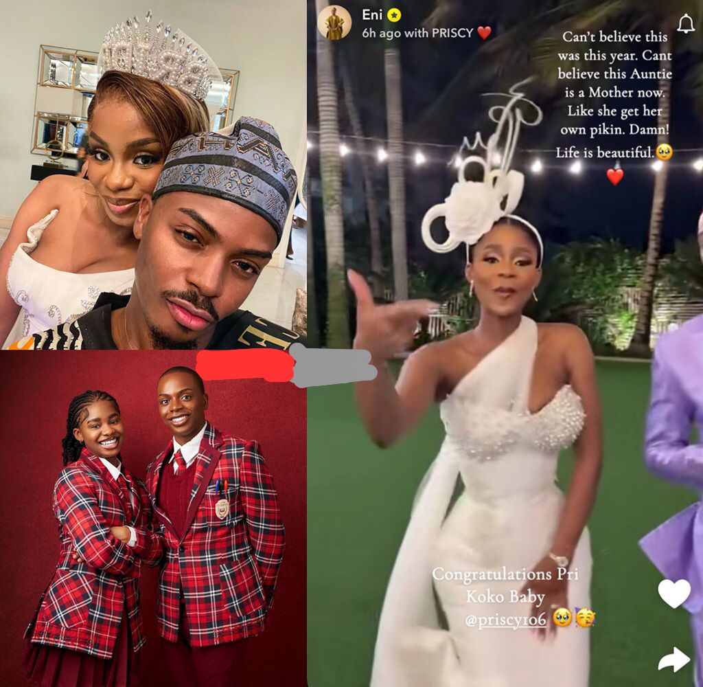 Enioluwa Overwhelmed as Priscilla Ojo Welcomes a Baby Boy