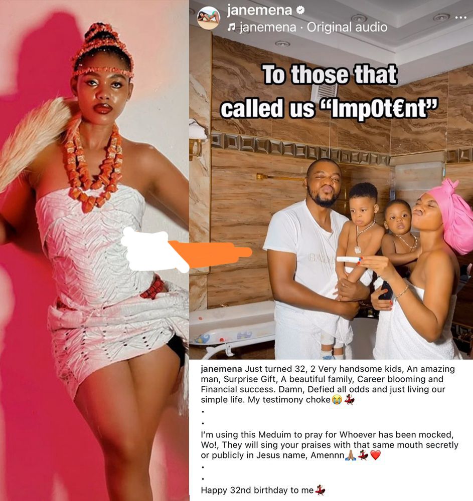 Janemena Silences Critics as She Celebrates 32nd Birthday with Love, Success, and Gratitude