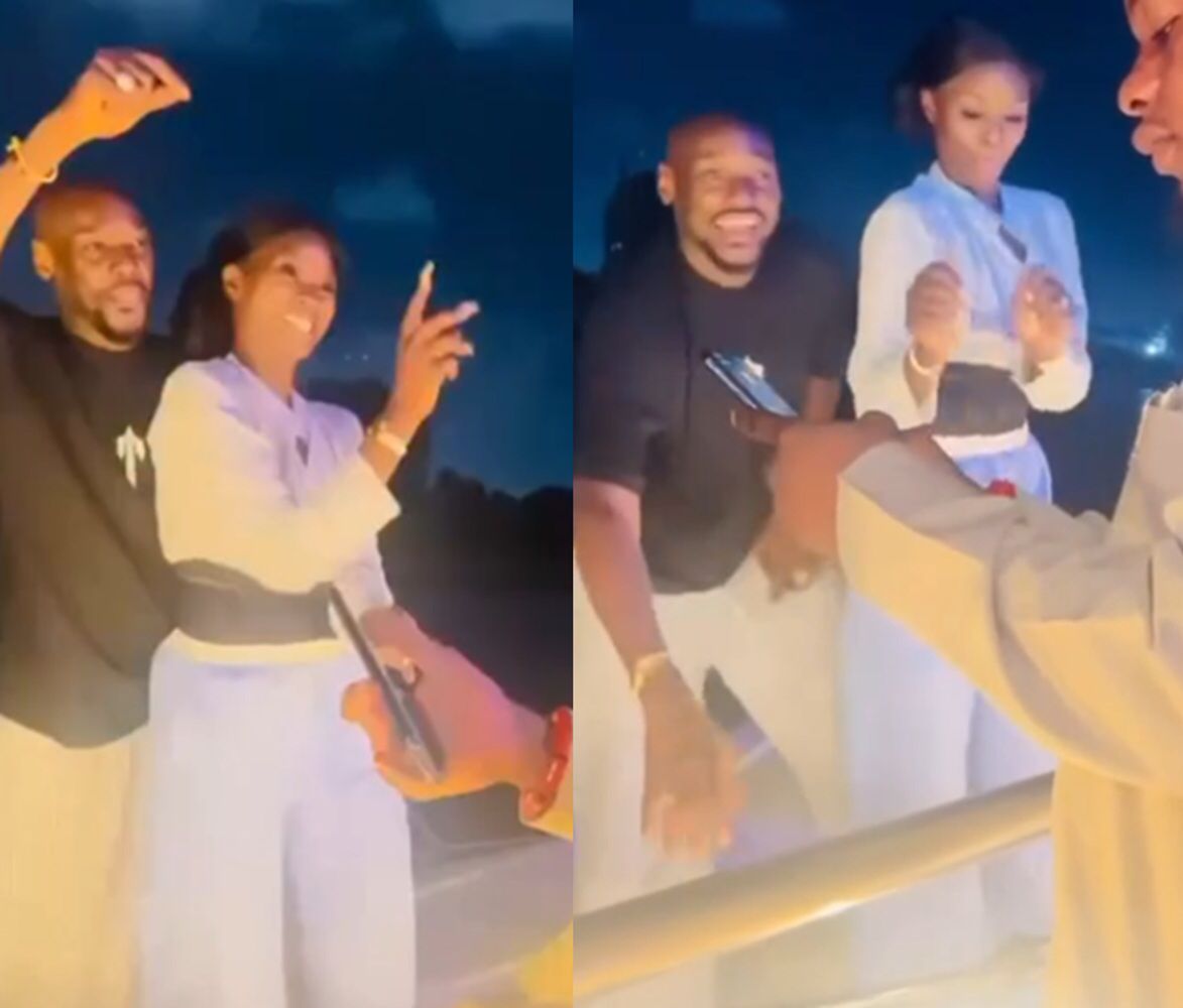 2Baba and Natasha shares Lovely pictures and videos on their boat drive