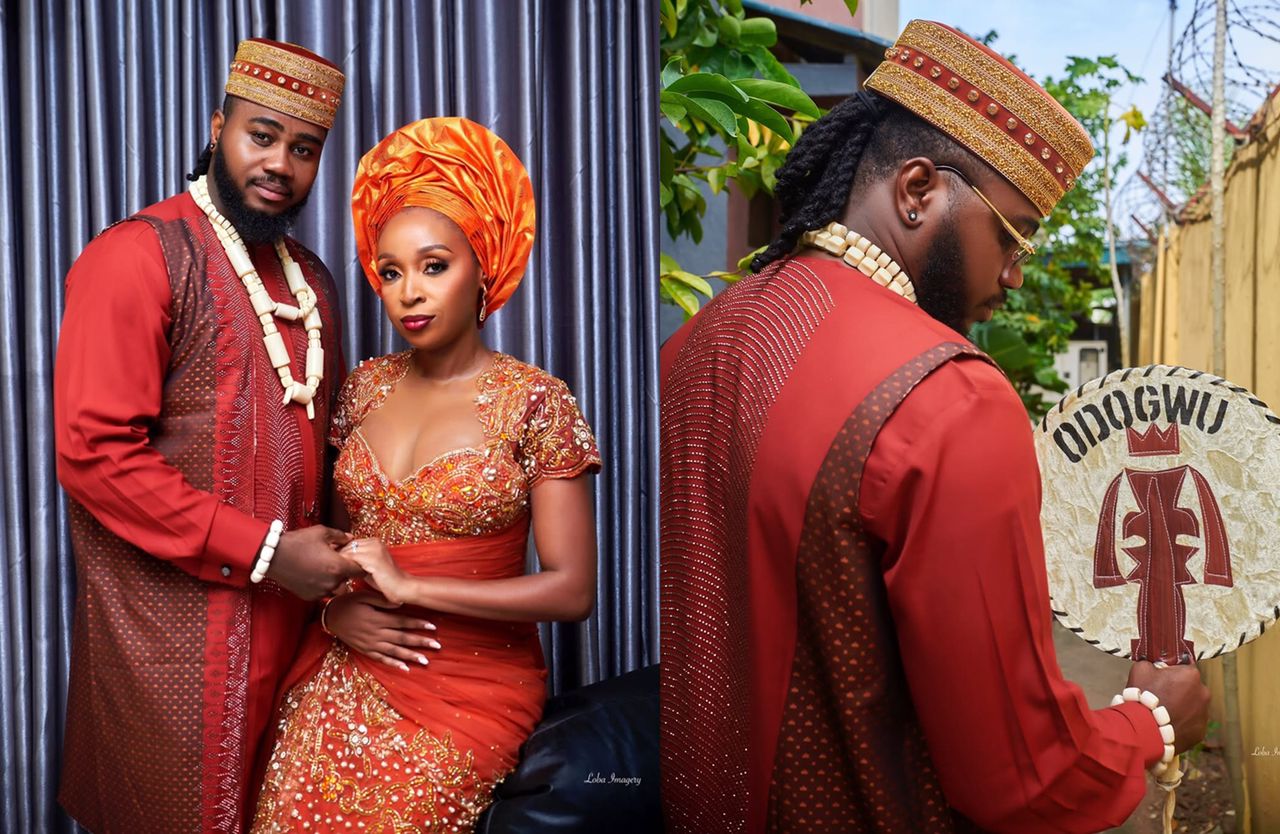BBNaija Star Praise Ties the Knot in a Glamorous Traditional Wedding Celebration