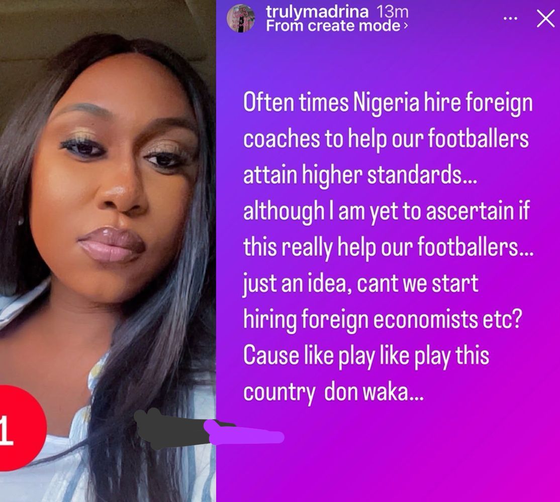 Singer Cynthia Morgan Proposes Unconventional Solution to Nigeria’s Economic Woes