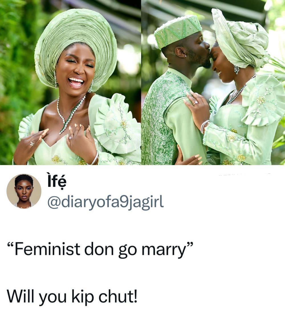 ‘Will You Kip Chut!’ – Businesswoman Ife DANG Fires Back at Critics Over Her Marriage Despite Being a Feminist