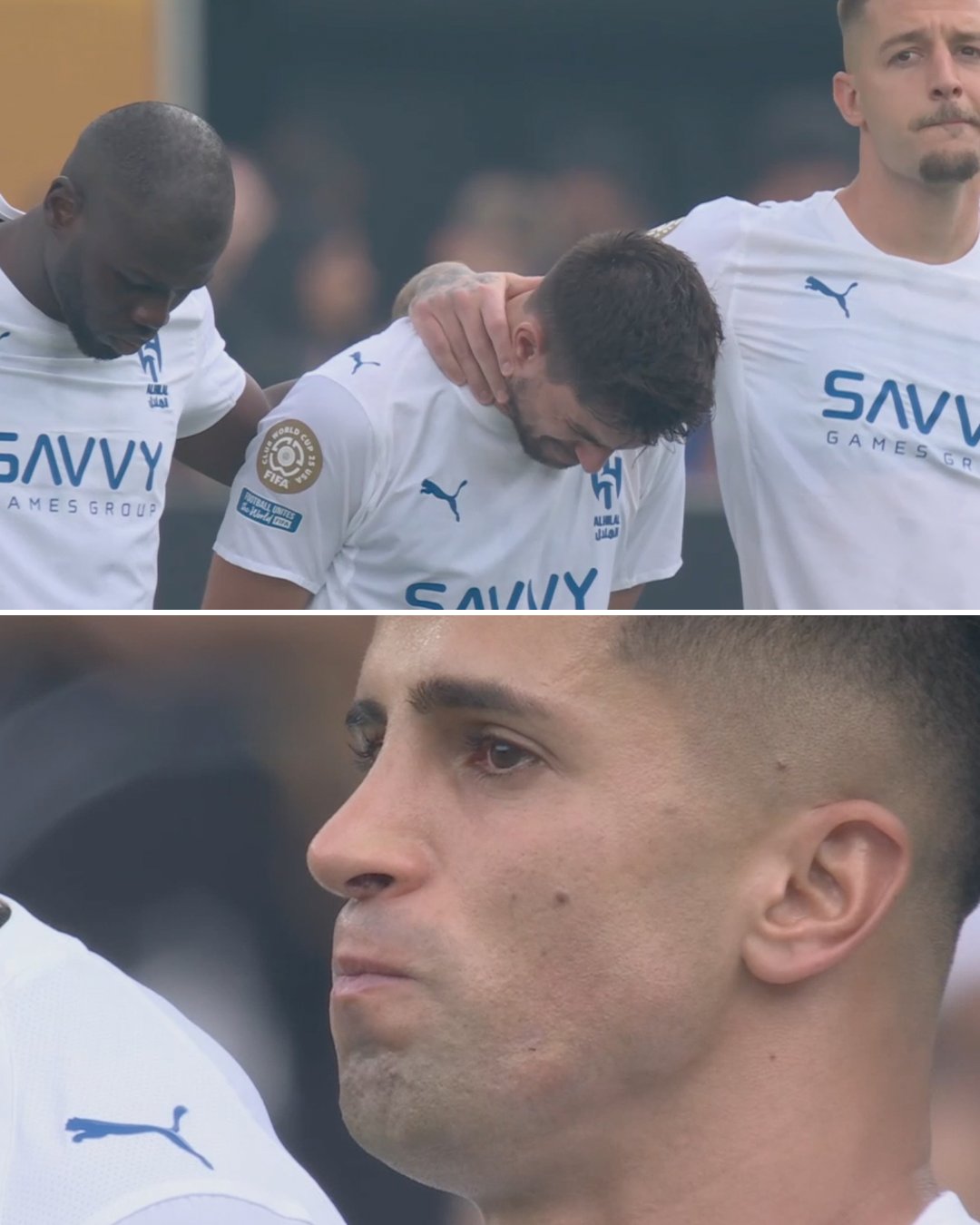 😭 TEARS AT CLUB WORLD CUP: João Cancelo and Rúben Neves Break Down During Tribute to Diogo Jota and Brother André Silva