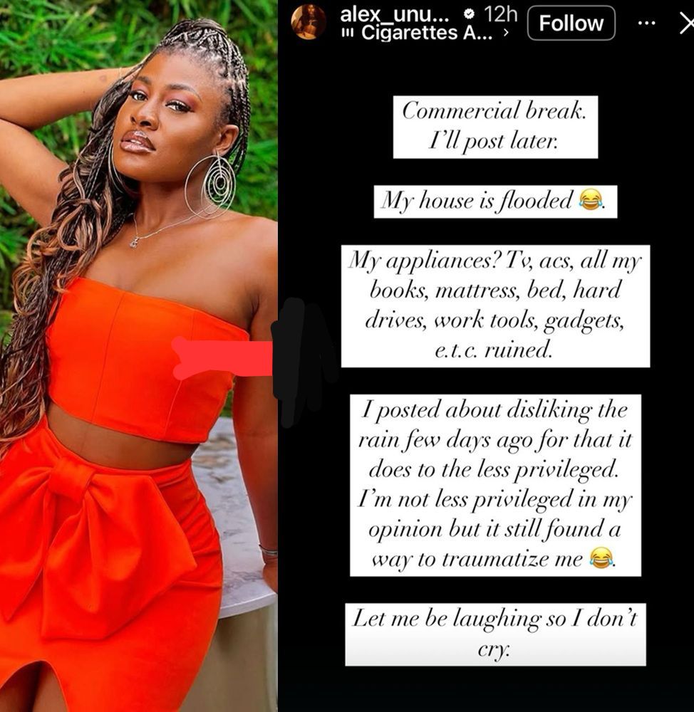 “Everything’s Soaked, My Appliances Are Gone”: Alex Unusual Cries Out as Flood Wrecks Her Home