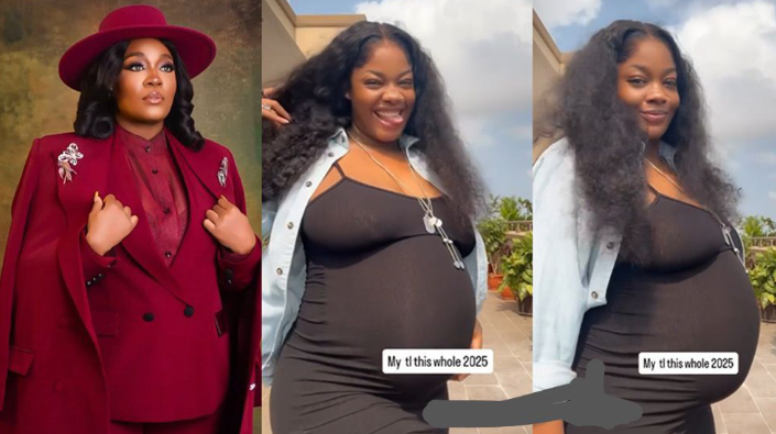 Lucy Edet Breaks the Internet as BBNaija Star Proudly Flaunts Baby Bump in Stunning Reveal