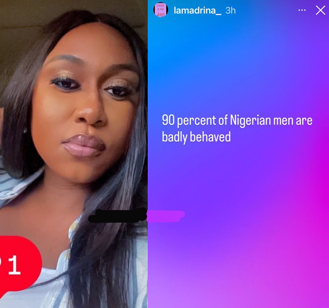 “90 Percent of Nigerian Men Are Badly Behaved” – Cynthia Morgan Sparks Heated Reactions