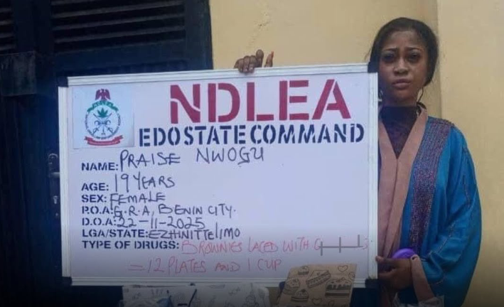 Sweet Fame, Bitter Fall: How TikTok Star CandyTeddy’s Drug-Laced Brownies Led to a Shock Arrest in Benin City