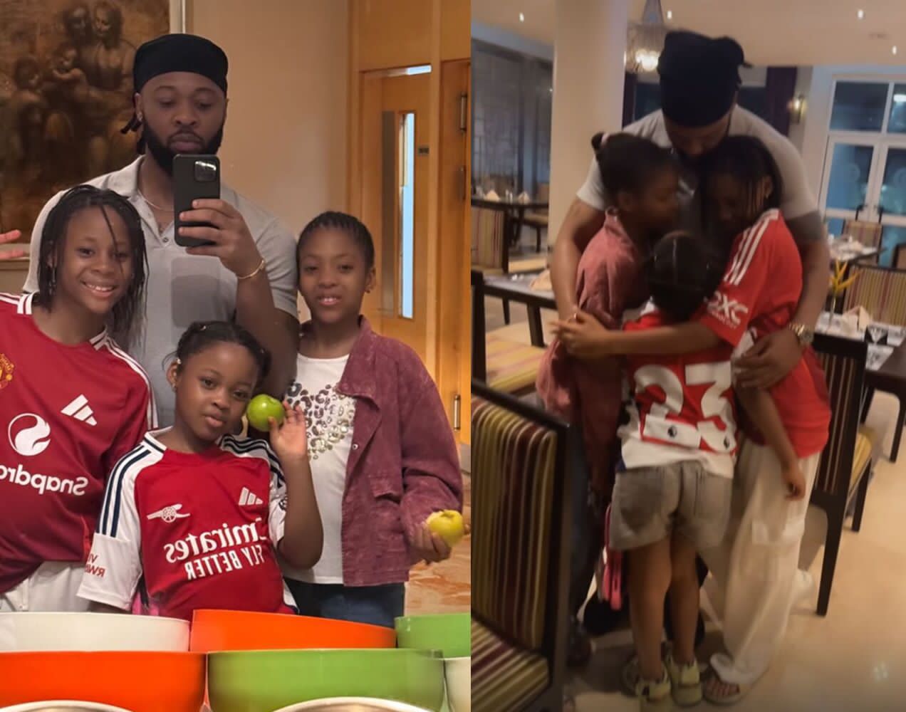 Daddy’s Girls: Flavour Melts Hearts with Adorable Father-Daughter Date Moments