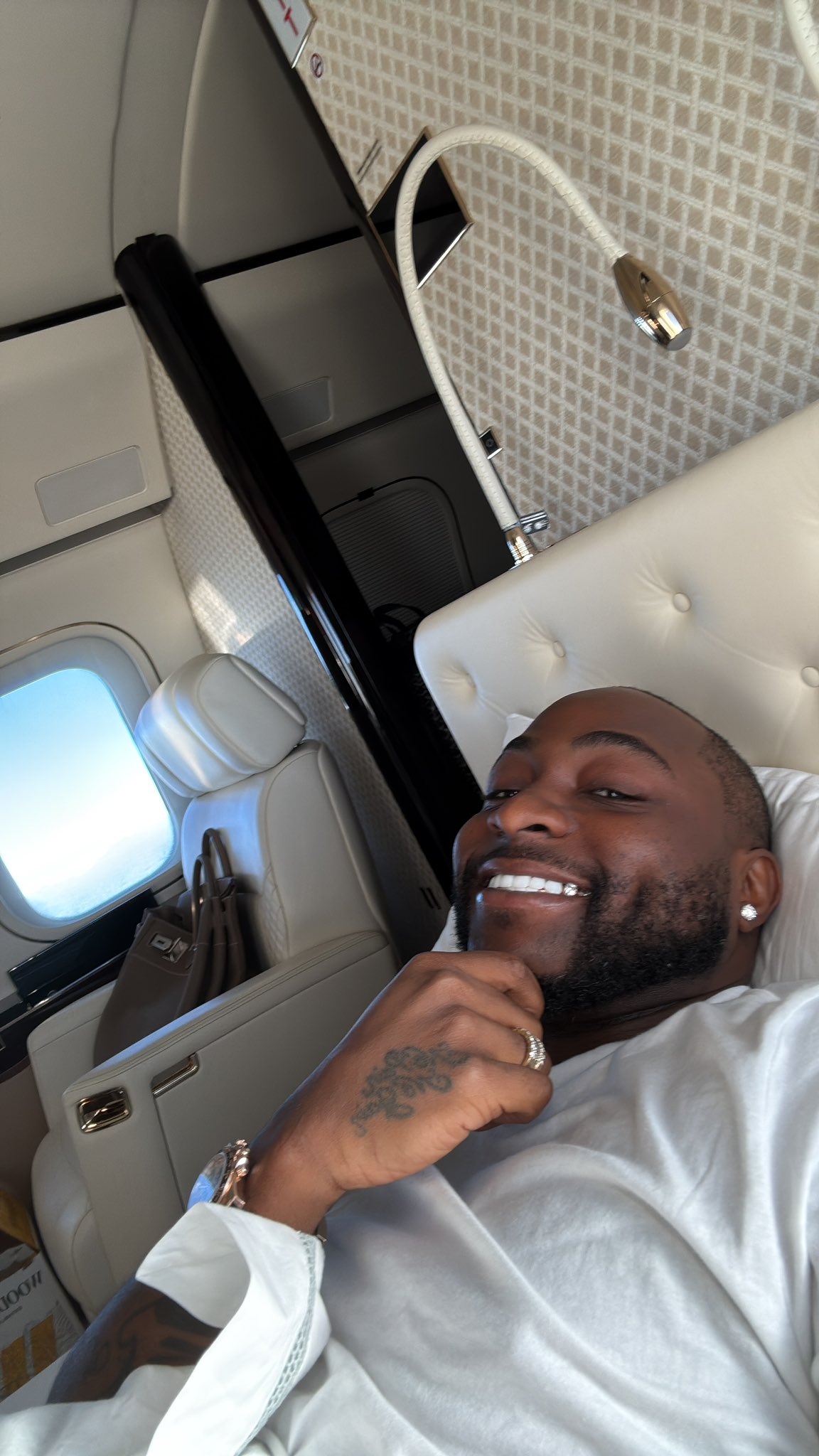 “You Say Celebrity Life No Fit Me? Watch This” – Davido Shuts Down Trolls with Private Jet Video