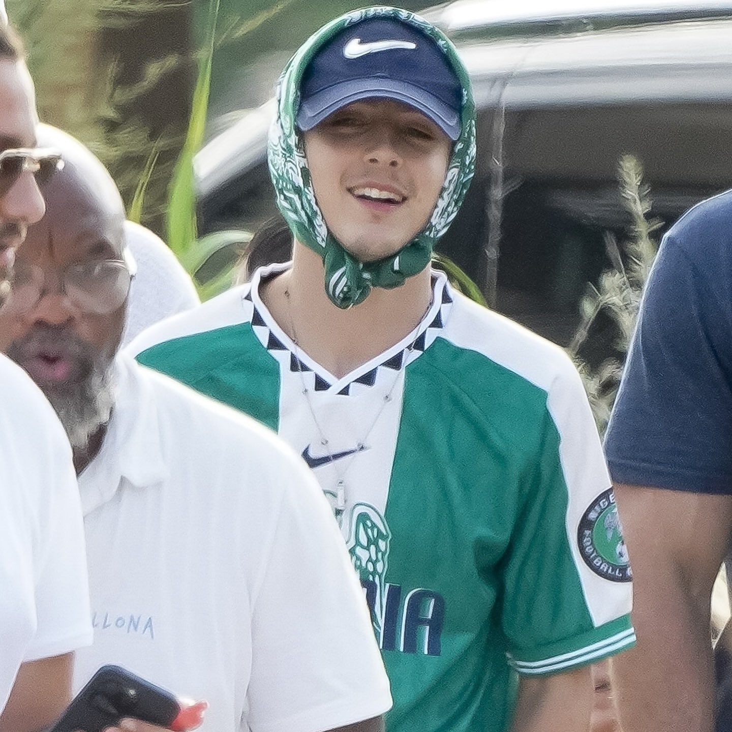 Timothée Chalamet Sparks Frenzy as He Rocks Nigeria’s Super Eagles Jersey in Viral Outing