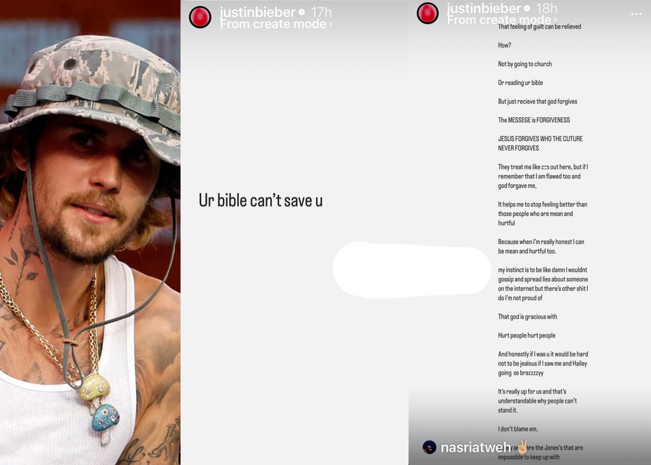 Justin Bieber’s Powerful Message on Forgiveness: “Your Bible Can’t Save You”