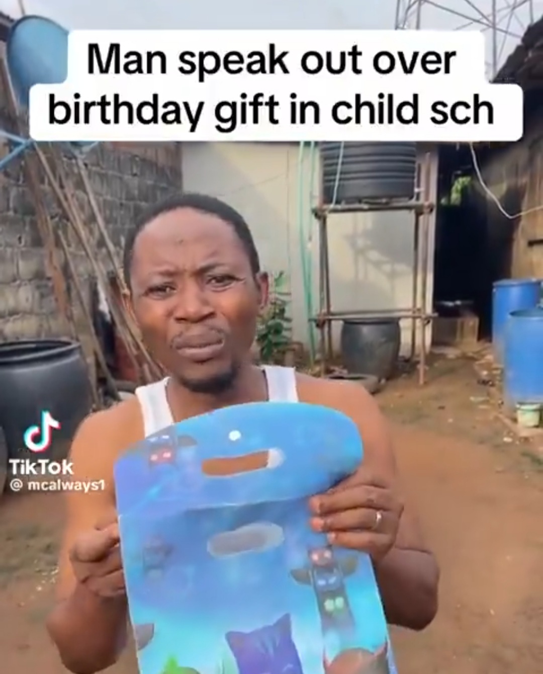 Birthday Gift Drama: Nigerian Dad’s Viral Rant Sparks Debate on School Party Pressure!