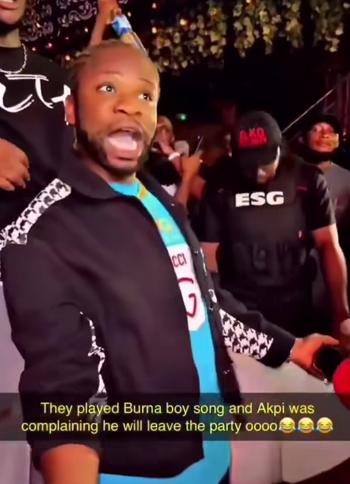 Drama Unfolds: Speed Darlington Threatens Walkout Over Burna Boy’s Song in Viral Nightclub Scene