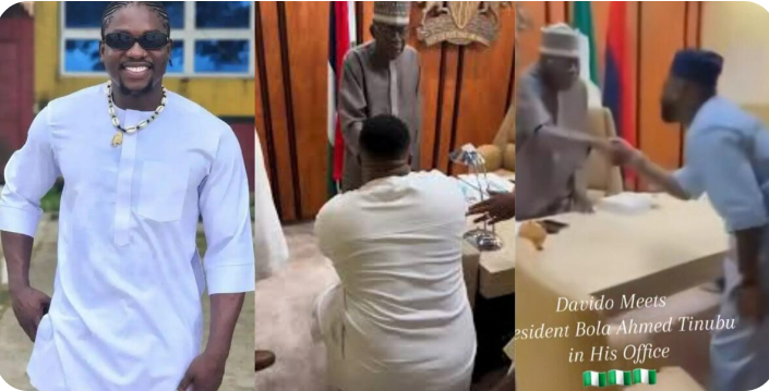 Social Media Erupts as Verydarkman Breaks Silence on Davido, Cubana Chief Priest’s Visit to Tinubu